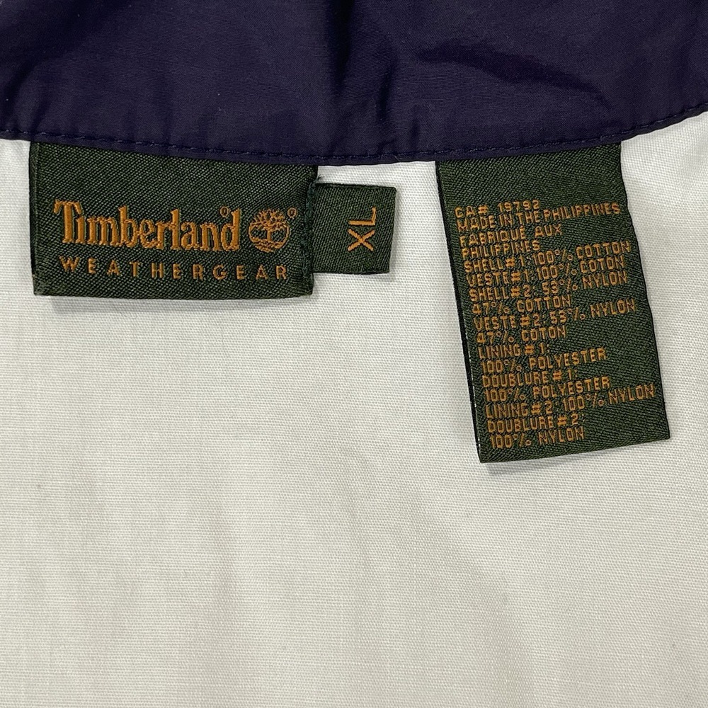 Vintage Timberland Jacket Mens XL Weathergear‎ Harrington Bomber Work - Picture 4 of 10